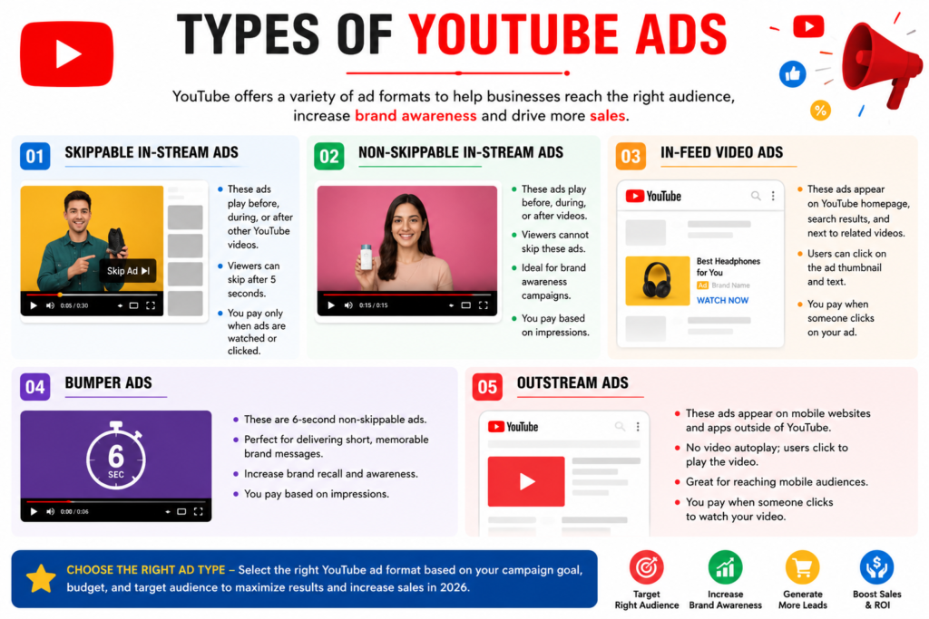 Types of YouTube Ads